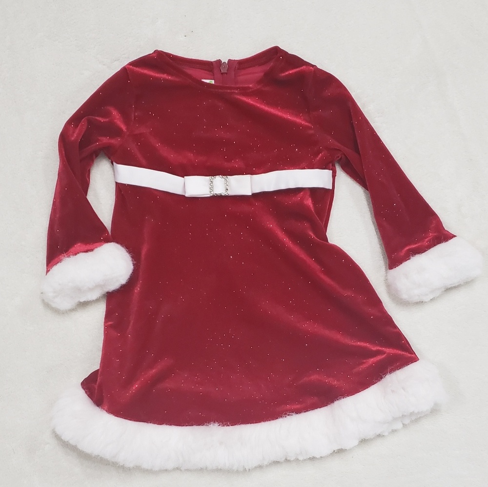 Sparkly Red Christmas Dress - 18 months